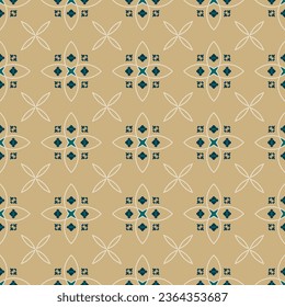 Classic ornament. Decorative seamless pattern with swirls for designer wallpaper, trendy print, trendy decor, home textile, retro decor. Vector.