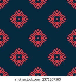 Classic ornament. Decorative seamless pattern with ornamental elements for designer wallpaper, trendy print, trendy decor, home textile, retro decor. Vector.	