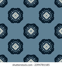 Classic ornament. Decorative seamless pattern with ornamental elements for designer wallpaper, trendy print, trendy decor, home textile, retro decor. Vector.	
