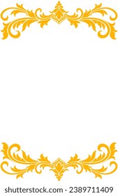 Classic ornament frame. vector illustration