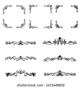 Classic Ornament Frame Vintage Border Stock Vector (Royalty Free ...