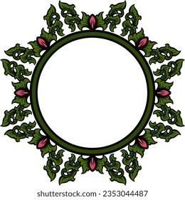 Klassischer Ornament-Rahmen für Hochzeiten