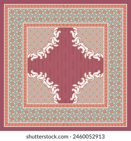 classic ornamental carpet design 47
