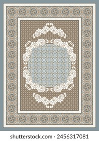 classic ornamental carpet rug design 82