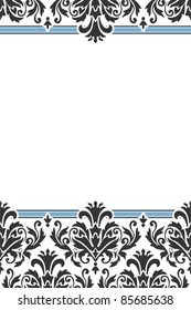 Classic ornamental invitation