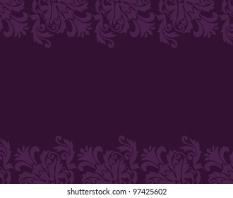 Classic ornamental invitation
