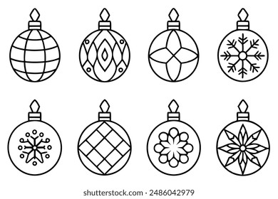 Classic Ornamental Line Art Designs