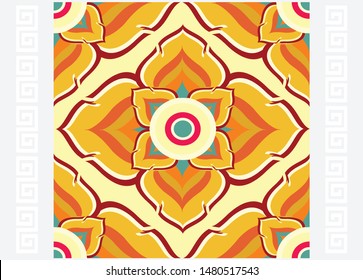 
Classic ornaments with attractive colors especially for design work. vector