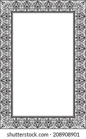 Classic page solated on white