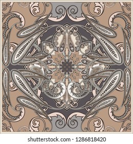 classic paisley print