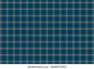 motif classique tissu flanelle ou tartan trois bandes, arrière-plan blanc bleu, vichy, à carreaux, motif tartan, Image vectorielle motif harmonieux plaid. Tissu arrière-plan rétro. couleur tartan Vintage,