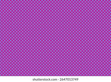 classic pattern geometric triangle shape heart seamless two color magenta and cyan, decoration pattern, paper pattern, seamless pattern vector. Retro background fabric. Vintage color geometric texture