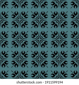 Classic Pattern Ornament, Decorative Seamless Geometric Pattern for Design Wallpaper, Fashion Print, Trendy Decor, Home Textile, Retro Decor Vector Illustration.	