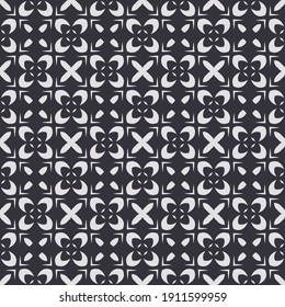 Classic Pattern Ornament, Decorative Seamless Geometric Pattern for Design Wallpaper, Fashion Print, Trendy Decor, Home Textile, Retro Decor Vector Illustration.	