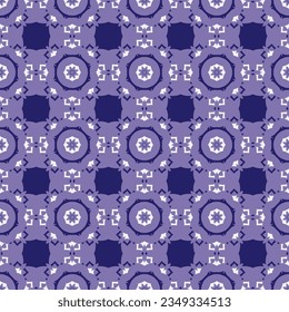 Ornamento clásico de patrón, Patrón geométrico de diseño deslumbrante decorativo para papel tapiz de diseño, Impresión de moda, Decoración a la moda, Textil doméstico, Ilustración vectorial de decoración retro.	