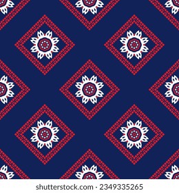 Classic Pattern Ornament, Decorative Seamless Geometric Pattern for Design Wallpaper, Fashion Print, Trendy Decor, Home Textile, Retro Decor Vector Illustration.	