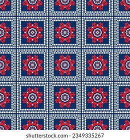 Ornamento clásico de patrón, Patrón geométrico de diseño deslumbrante decorativo para papel tapiz de diseño, Impresión de moda, Decoración a la moda, Textil doméstico, Ilustración vectorial de decoración retro.	