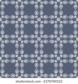 Ornamento de patrón clásico con línea. Patrón geométrico sin inconvenientes para el diseño, tapiz, impresión de moda, decoración de moda, textil casero, decoración retro. Vector.	
