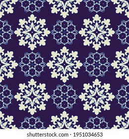 Classic Pattern Ornament, Seamless Geometric Pattern for Design, Wallpaper, Fashion Print, Trendy Decor, Home Textile, Retro Decor. Vector.	