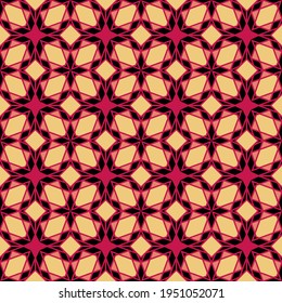 Ornamento clásico del patrón, Patrón geométrico sin soldadura para el diseño, papel tapiz, Impresión de la moda, Decoración a la moda, Textil doméstico, Decoración retro. Vector.	
