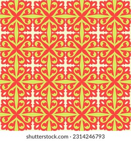 Ornamento clásico del patrón, Patrón geométrico sin soldadura para el diseño, papel tapiz, Impresión de la moda, Decoración a la moda, Textil doméstico, Decoración retro. Vector.	
