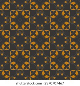 Ornamento clásico del patrón, Patrón geométrico sin soldadura para el diseño, papel tapiz, Impresión de la moda, Decoración a la moda, Textil doméstico, Decoración retro. Vector.	