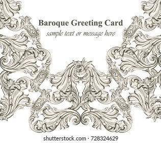 Classic pattern ornament Vector. Luxury background for invitations, ceremony, events. Royal victorian texture. Rich elegant background