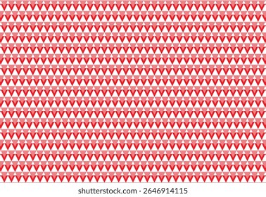 classic pattern seamless geometric triangle shape two color monochrome, decoration pattern, paper pattern, seamless pattern vector. Retro background fabric. Vintage color geometric texture