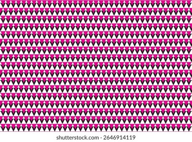 classic pattern seamless geometric triangle shape two color magenta, cyan, decoration pattern, paper pattern, seamless pattern vector. Retro background fabric. Vintage color geometric texture