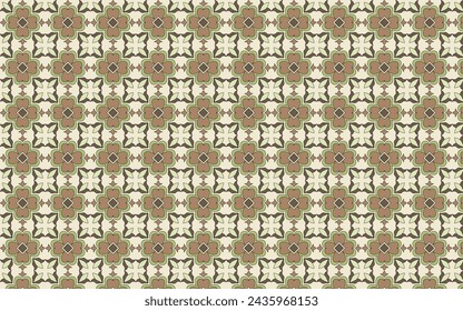 Classic Pattern Seamless Ornament Geometric Folklore Ornament