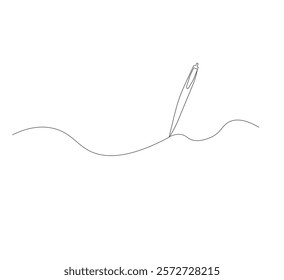 Classic pen continuous line drawing. White background.Back to school or college concept. Education, learning knowledge for humanity. Modern continuous line drawing design graphic vector illustration