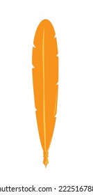 klassischer Stift, Vektorgrafik, weißer Hintergrund