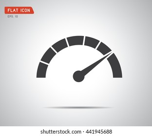 Classic Performance measurement. Icon Vector, logo illustration