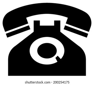 Classic phone icon