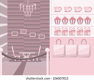 classic pink ballroom