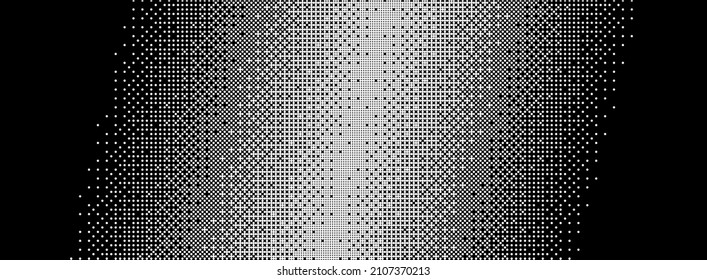 Classic Pixel Art Dithering Background. Purple Pixel Linear Gradient Pattern. Vector Illustration.