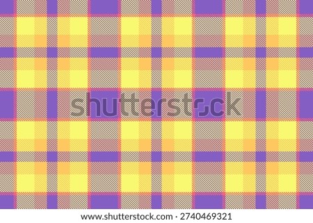 Classic plaid background design conveys familiarity. The timeless fabric surface enriches fashion visuals and interior concepts.