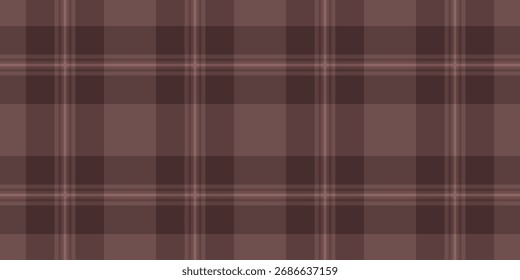 Klassisches kariertes Muster in tiefen Lilatönen. Textur für Hintergründe, Stoffe oder Designelemente. Evoziert Tradition, Komfort und vielseitiges Design.