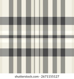 Padrão de xadrez clássico em tons neutros. Design intemporal para fundos, tecidos ou arte digital. Evoca tradição, estilo e sofisticação.