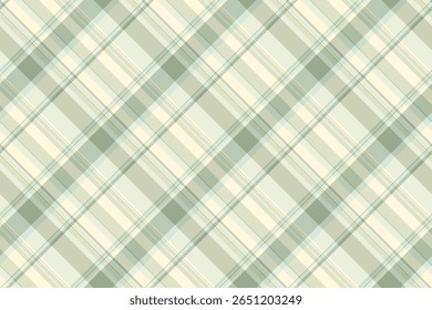 Classic plaid pattern with soft pastel greens and creams. A versatile and seamless texture, perfect for backgrounds, textiles, or design elements. Adds a calm  comforting touch.