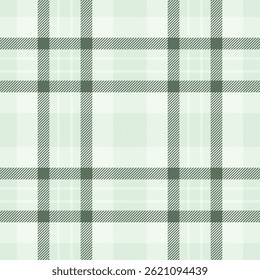 Patrón clásico de cuadros con sutiles tonos verdes y blancos. Ideal para fondos, textiles o proyectos de diseño que necesiten un toque de elegancia tradicional. Versátil, relajante y elegante.