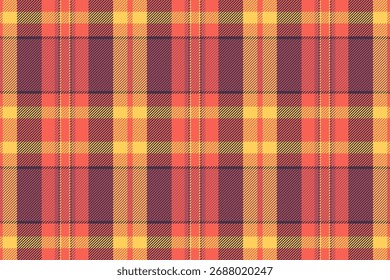 Padrão de xadrez clássico em cores quentes do outono. Perfeito para fundos, têxteis e desenhos sazonais. Evoca conforto e tradição.
