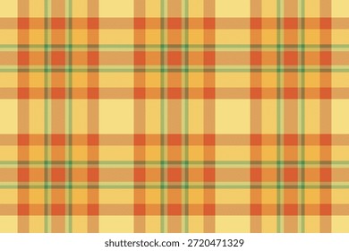 Classic plaid pattern in warm autumn hues. Timeless design ideal for backgrounds, textiles, or adding a cozy, rustic touch to any project. Versatile and stylish.
