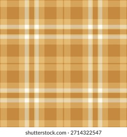 Classic plaid pattern in warm earth tones, evoking comfort and tradition. Ideal background for designs, textiles, fashion, or rustic themed projects.
