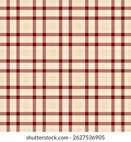 Classic plaid pattern in warm, inviting hues. The clean design suggests comfort, tradition, and subtle sophistication. Perfect for backgrounds, textures, and holiday themes.
