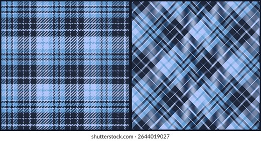 Vetor de padrão sem costura clássico. Plano de fundo gráfico tartan design de moda uso para impressão, textura, pano, tecido, flanela.