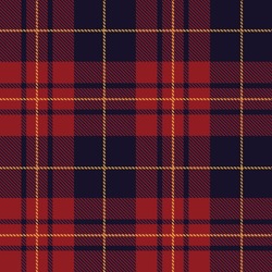 Classic Plaid Tartan (red,black,yellow) Seamless Pattern For Shirt Printing,clothes, Dresses, Tablecloths, Blankets, Bedding, Paper,quilt,fabric And Other Textile Products. Vector Illustration