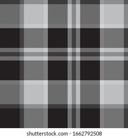 Classic Plaid Tartan Seamless Pattern for shirt printing, fabric, textiles, jacquard patterns, backgrounds and websites
