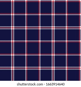 Classic Plaid Tartan Seamless Pattern for shirt printing, fabric, textiles, jacquard patterns, backgrounds and websites
