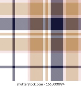 Classic Plaid Tartan Seamless Pattern for shirt printing, fabric, textiles, jacquard patterns, backgrounds and websites
